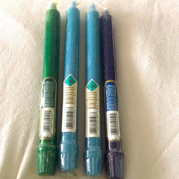 Other - 🔻NWT🔻Set of 4 Formal 10 Unscented Candles